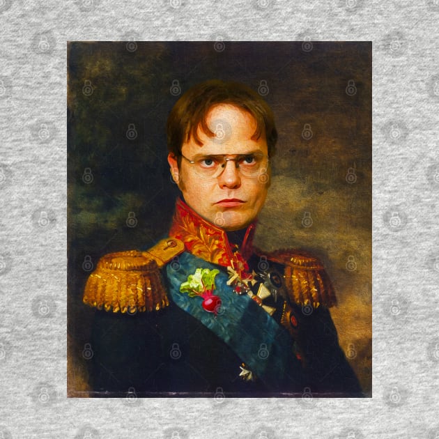 Dwight K. Schrute Portrait (The Office) by UselessRob